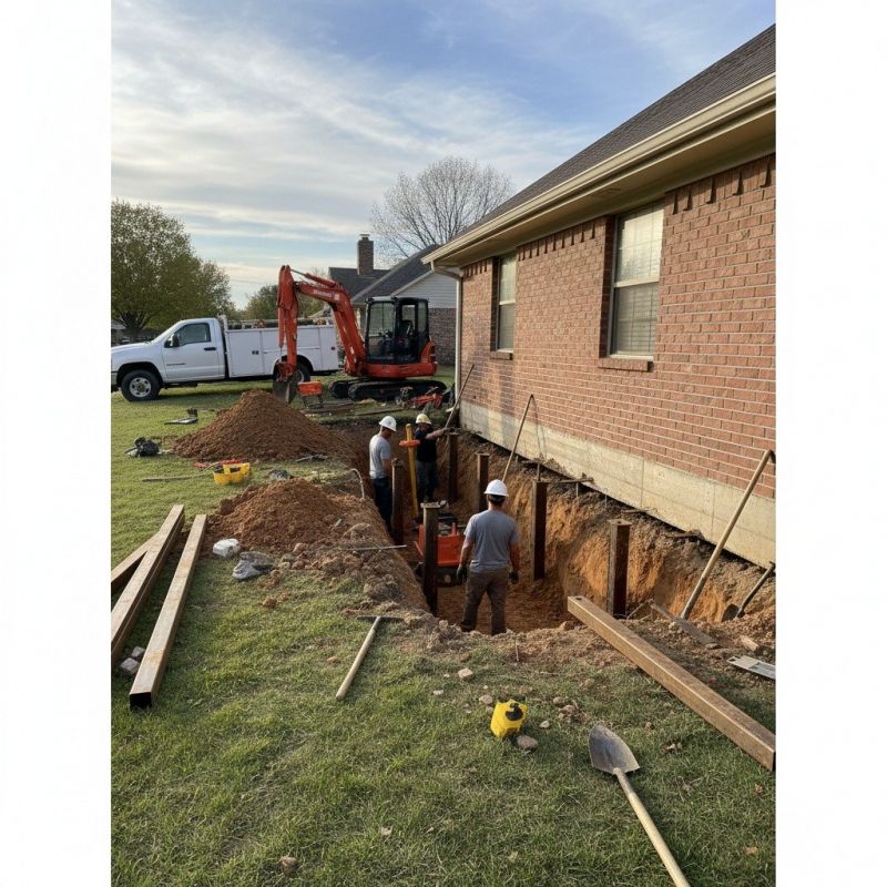 Local Garage Foundation Installation pros at work